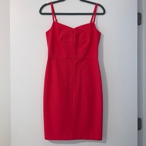 Hot Pink Banana Republic Dress